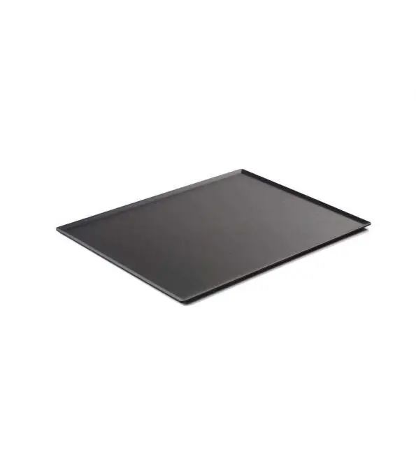 Lineoplus Presentatieschotel zwart smoke 300x200x5mm Hoge Kwaliteit