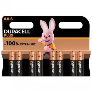 Voordeelprijs Duracell Batterijen Mainline Plus AA | 8 stuks