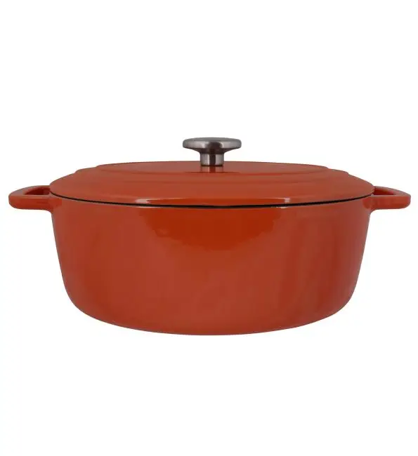 Meest Verkocht C&T Fontestic Kookpot met deksel ovaal roest 31x24xH22cm