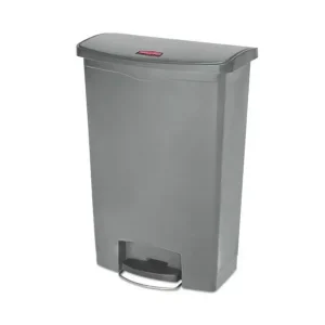Rubbermaid Vuilnisbak Slim Jim Step-On grijs 90L Flitsaanbieding