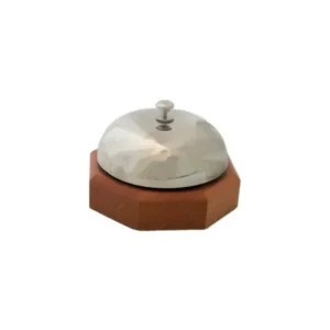 Receptiebel met houten voet Fabrieksprijs