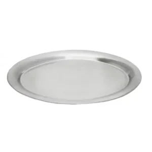 Plateau ovaal inox 285x220mm Beperkt Aanbod