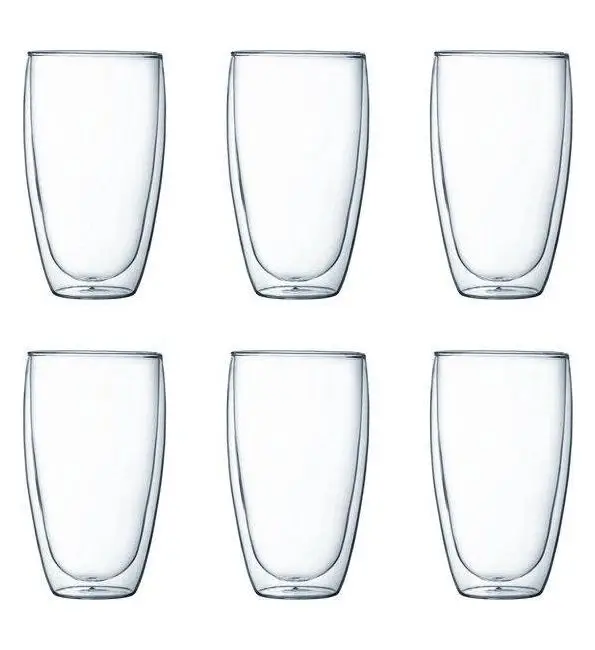 Papillon Dubbelwandig glas café 350ml | 6 stuks Dagaanbieding