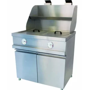 Bertrand Friteuse gas 2x13L Snelle Levering