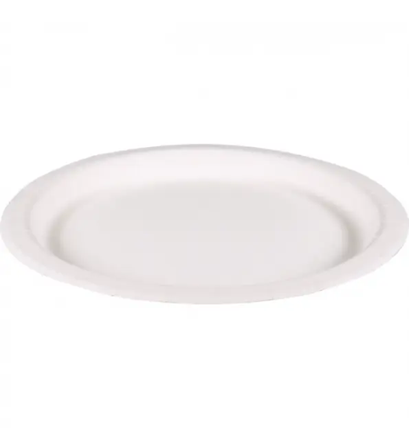 Uitverkoop Depa Biodore Bord wit karton Ø220mm | 100 stuks
