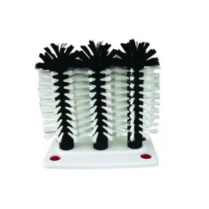 Merkproduct Hygienic Glazenborstel plastic 3 borstels
