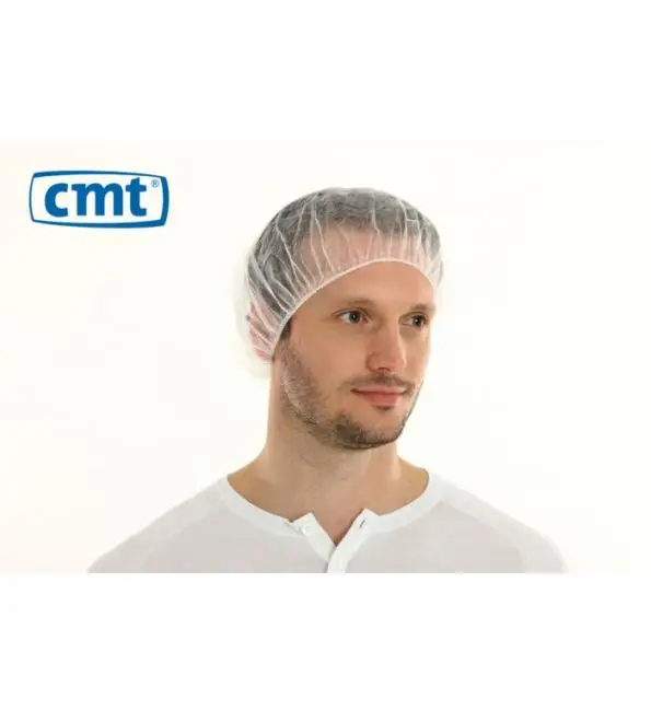 Superprijs CMT Haarnet 1018 nylon wit | 100 stuks