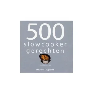 Boek '500 slowcooker gerechten' Gratis Retour