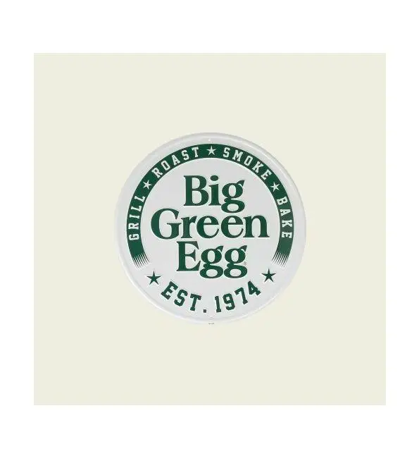 Meest Verkocht Big Green Egg Rond Tekstbord wit