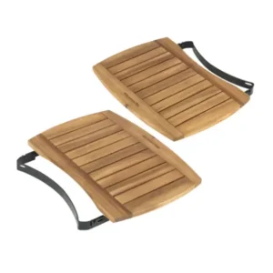 Big Green Egg Acacia Wood Egg Mates 2 stuks Large Speciale Aanbieding