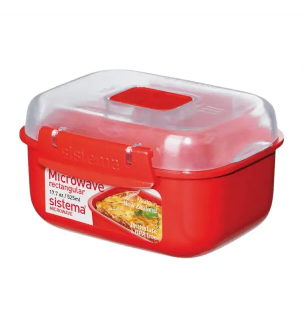 Speciale Aanbieding Sistema Microwave Kom rechthoekig 525ml