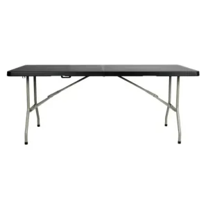 Bolero Klaptafel zwart 183x76xH73,5cm Seizoensaanbieding