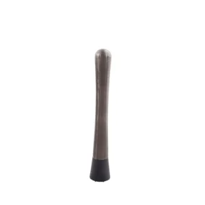 Point-Virgule Cocktailstamper RVS metallic zwart 20,5cm Voordeelprijs
