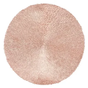 Ziczac Placemat Capelinni rosegold Ø38cm Merkproduct