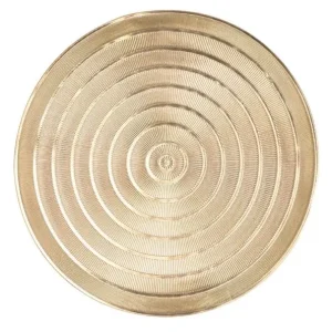 Meest Verkocht ZicZac Placemat Capelinni goud Ø38cm