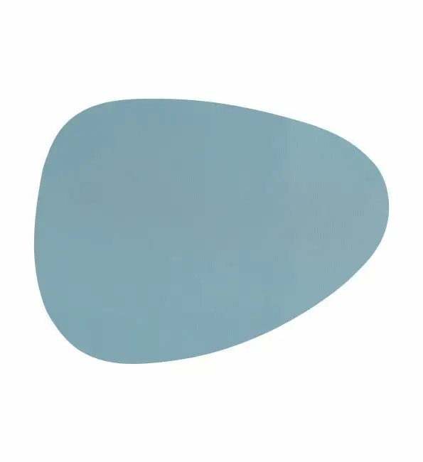 Superprijs Ziczac Placemat Togo Stone Bluestone 43x32cm