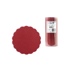 Voordeelprijs Druppelvanger Airlid bordeaux 9cm | 500 stuks
