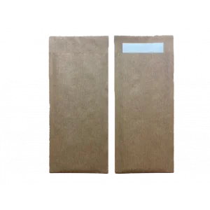 Bestekzak Kraft servet wit | 100 stuks Speciale Aanbieding