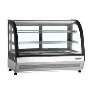 Tijdelijk Beschikbaar Tefcold Koelvitrine LCT900C/black 900x560x670mm