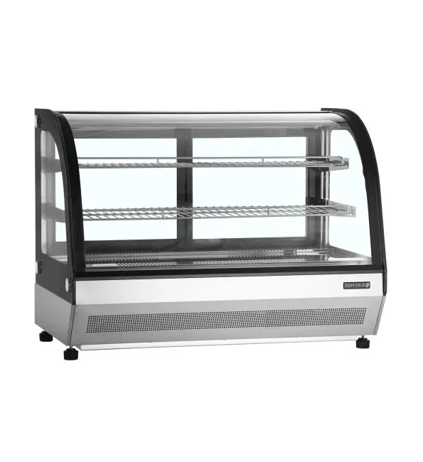 Tijdelijk Beschikbaar Tefcold Koelvitrine LCT900C/black 900x560x670mm