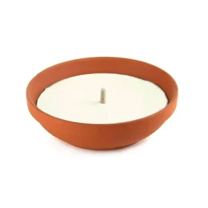 Lage Kosten C&T Schaal Kaars terracotta 11u Ø19cm