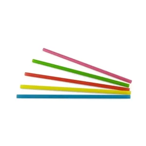Weekendaanbieding Sier Refork drinkrietjes assorti Ø8mm/24cm | 100 stuks