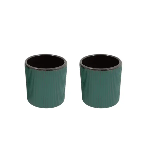 Point-Virgule Set Theekopjes gietijzer groen 120ml Hete Deal