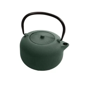 Point-Virgule Theepot gietijzer groen 350ml Hoge Kwaliteit