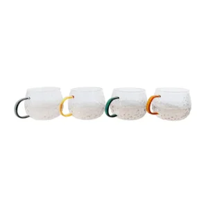Point-Virgule Set Tassen gekleurd handvat gehamerd 400ml Snelle Levering