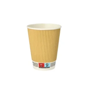 Nieuw Drinkbeker Karton ripple 300ml | 25 stuks