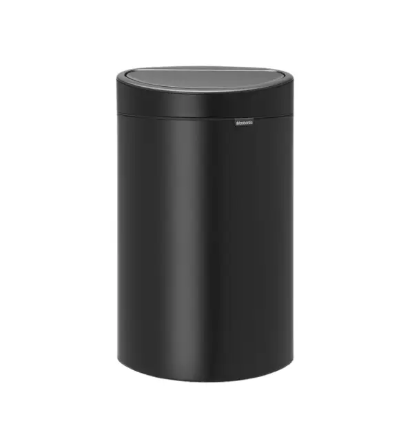 Brabantia Touch Bin New mat zwart 40L Direct Verzonden
