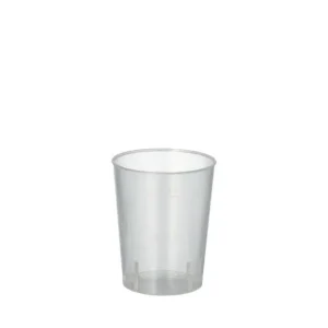 Borrelglazen PP onbreekbaar 40ml Ø4,3x5,2cm | 50 stuks Actieprijs