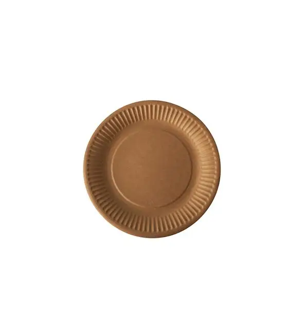 Direct Verzonden Borden karton bruin Ø19cm | 50 stuks