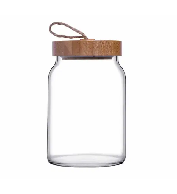 Pasabahce Voorraadpot Woody 860ml Ø8xH14cm Beste Prijs