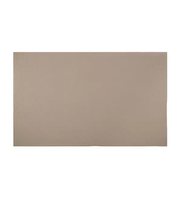 Ziczac Placemat Trudo kunstleer zand 33x45cm Op = Op