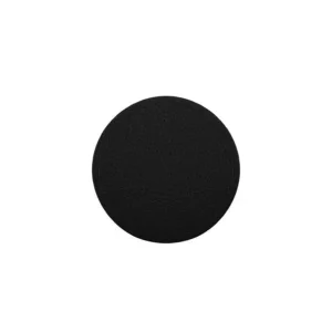 Bestel Nu Ziczac Coaster Trudo kunstleer zwart 10cm | 4 stuks