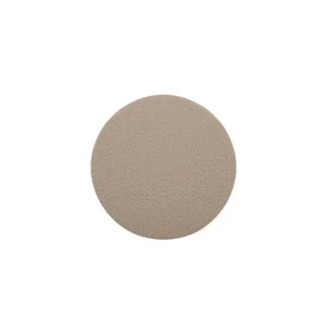 Weekendaanbieding Ziczac Coaster Trudo kunstleer zand 10cm | 4 stuks