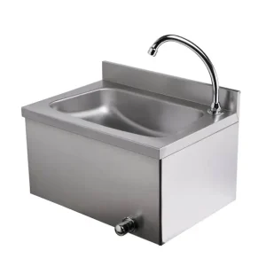 Handwasbak LTBRF 500x350 kniebediening warm/koud Populair