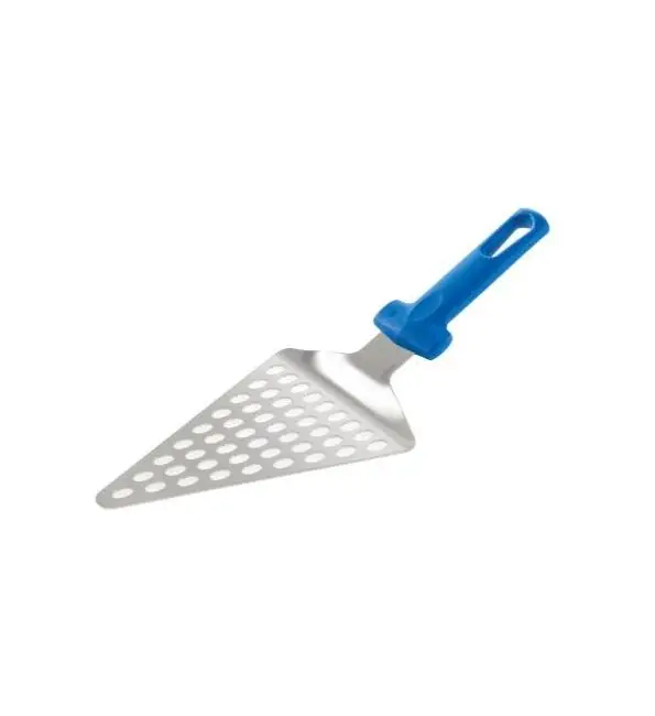 GI Metal Pizzaschep driehoek geperforeerd 19,5x14cm Lage Kosten