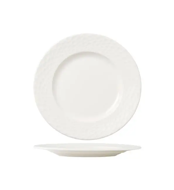 Steelite Morella Mid Rim Bord wit 20cm Finale Uitverkoop
