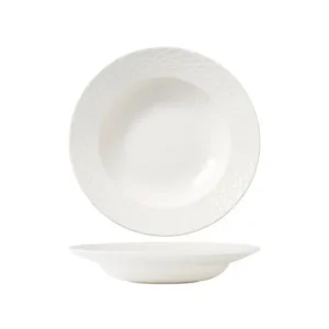 Steelite Morella Mid Rim Diep Bord wit 24cm Laatste Kans