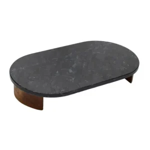Supreminox Serveerplateau marmer zwart 30x16,5xH5cm Betrouwbaar