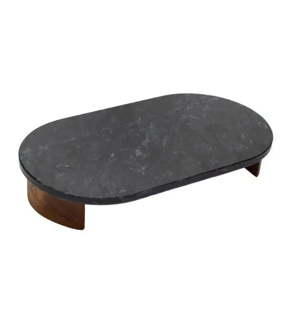 Supreminox Serveerplateau marmer zwart 30x16,5xH5cm Betrouwbaar