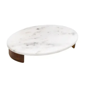 Exclusieve Aanbieding Supreminox Serveerplateau marmer wit 30x20xH5cm