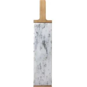 Supreminox Serveerplank met marmer wit 51x10xH2cm Alleen Vandaag