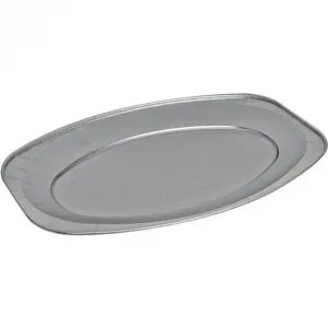 Aluminium Serveerschaal ovaal 33x23,5cm | 10 stuks Favoriet