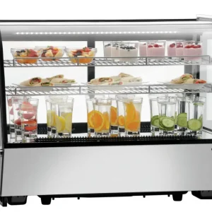 Bartscher DeliCool IIIL Koelvitrine | 160L | +2°C tot +12°C | LED | 885x570x690mm Beste Prijs