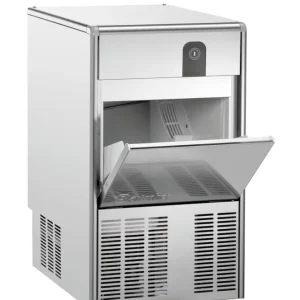 Bartscher IJsblokjesmachine | Holle Blokjes | 25kg/24u | Bunker 10kg | Luchtgekoeld | 400x545x690mm Nu Kopen