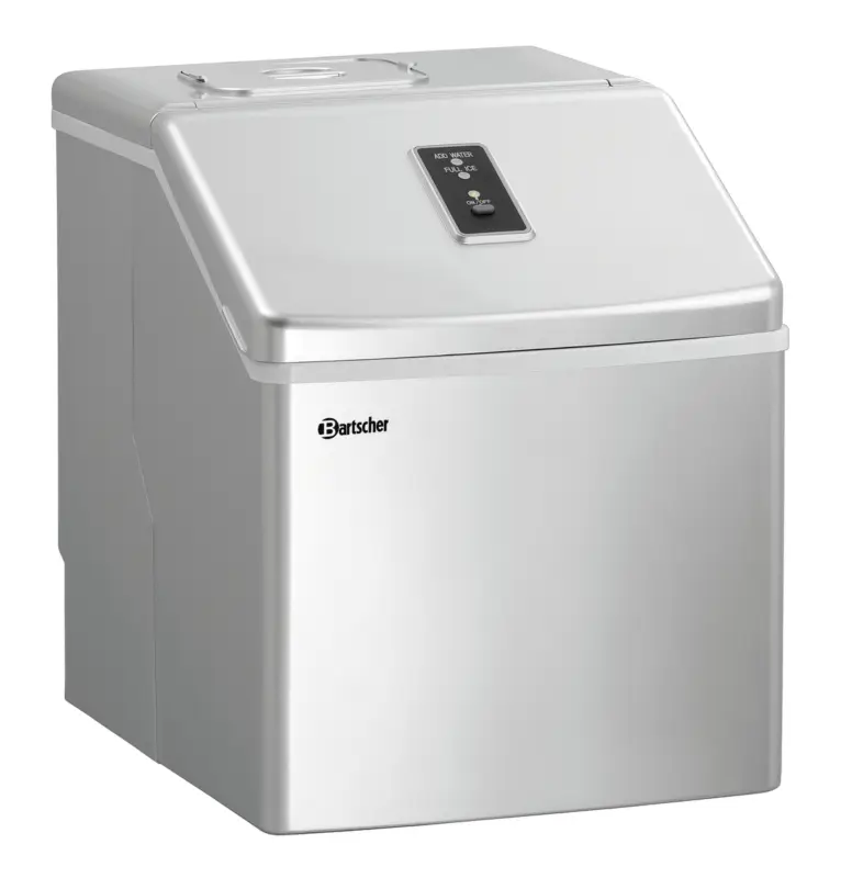Weekendaanbieding Bartscher IJsblokjesmachine | Volle Blokjes | 15kg/24h | Bunker 1kg | Luchtgekoeld | 280x380x345mm