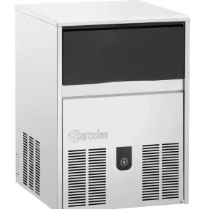 Korting Bartscher IJsblokjesmachine | Volle Blokjes | 38kg/24u | Bunker 11,5kg | Luchtgekoeld | 545x400x690mm